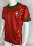 2004 Portugal Home Retro Soccer Jersey