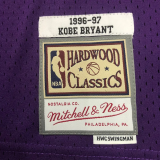 1996-97 LAKERS BRYANT #8 Purple Retro Top Quality Hot Pressing NBA Jersey