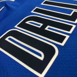 21-22 Dallas DONCIC #11 Blue 75th Anniversary Top Quality Hot Pressing NBA Jersey