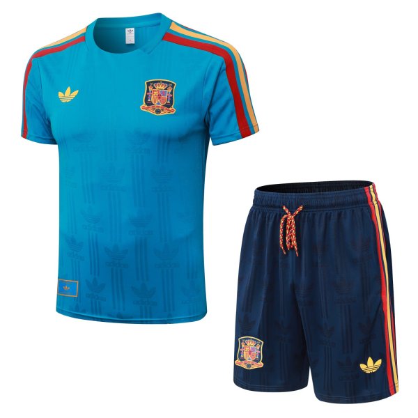 26-27 Spain Blue High Quality Player Version Training Short Suit (球员套装)