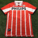 1995-1996 PSV Home Retro Red Soccer Jersey