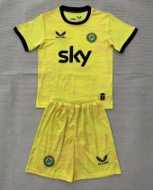 2026 Ireland Yellow GoalKeeper Kids Soccer Jersey