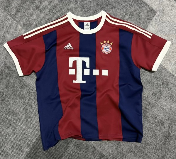 26-27 Bayern Red Blue Short sleeves Loose And Thickened Hoody