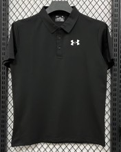 2026 UA Black High Quality Polo Short Sleeve