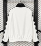 2026 Germany White Retro Windbreaker