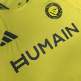 26-27 AL-Nassr Home Fans Soccer Jersey*带广告