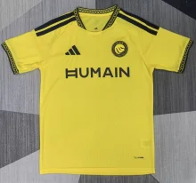 26-27 AL-Nassr Home Fans Soccer Jersey*带广告