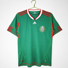 2010 Mexico Home Retro Soccer Jersey
