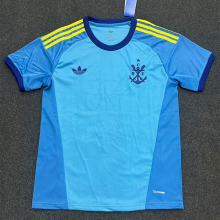 26-27 Flamengo Blue GoalKeeper Fans Soccer Jersey