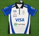 2026 Racing Bulls New Pattern Heat Transfer Printing Short Sleeve Racing Suit*有领
