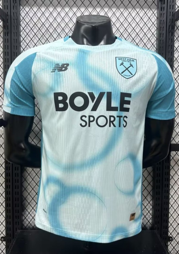26-27 West Ham Third Player Version Soccer Jersey