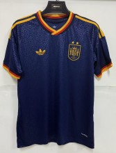26-27 Spain Blue Training shirts  (With 2 Star)*两颗星
