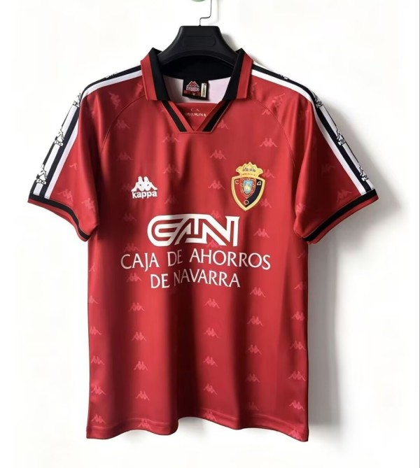 1995-1996 Osasuna Home Retro Soccer Jersey