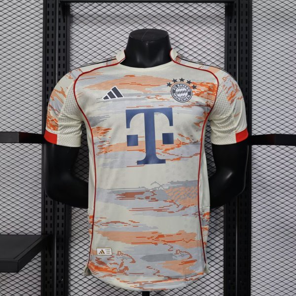25-26 Bayern Away Player Version Soccer Jersey