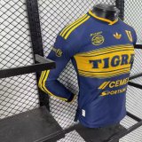 26-27 Tigres UANL Away Long Sleeve Player Version Soccer Jersey*长袖球员