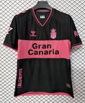 26-27 Las Palmas Black Pink Retro Version Fans Soccer Jersey