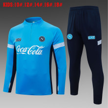 26-27 Dortmund High Quality Kids Half Pull Tracksuit