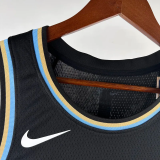 23-24 Hawks YOUNG #11 Black City Edition Top Quality Hot Pressing NBA Jersey