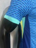 2024 Brazil Away Player Version Soccer Jersey