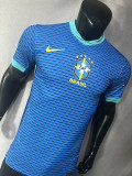 2024 Brazil Away Player Version Soccer Jersey