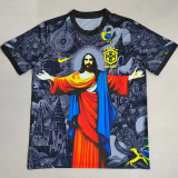 25-26 Brazil Black Red Special Edition Fans Soccer Jersey