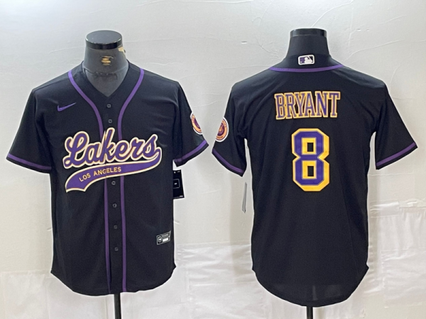 2025 MLB Los Angeles Lakers New Pattern Jersey
