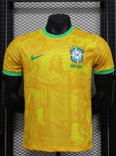 25-26 Brazil Yellow Special Edition Player Version Soccer Jersey