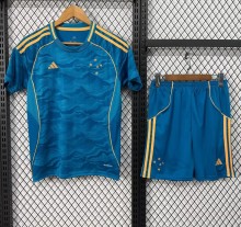 25-26 Cruzeiro Third Kids Soccer Jersey*空白版