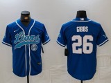 2024 MLB Detroit Lions New Pattern Jersey