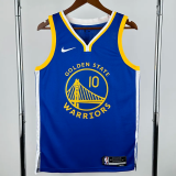 22-23 WARRIORS BUTLERIII #10 Blue Top Quality Hot Pressing NBA Jersey (V领)
