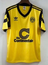 1990 Dortmund Home Retro Soccer Jersey
