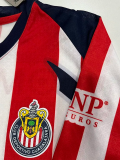 25-26 Chivas Home Player Version Soccer Jersey