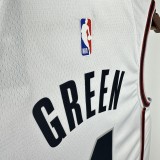 24-25 ROCKETS GREEN #4 White City Edition Top Quality Hot Pressing NBA Jersey