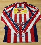 1999-2000 Chivas Home Long Sleeve Retro Soccer Jersey