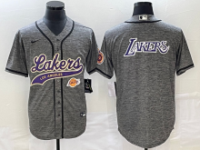 2025 MLB Los Angeles Lakers New Pattern Jersey