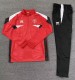 25-26 Sheffield United High Quality Half Pull Tracksuit
