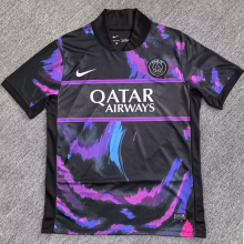 25-26 PSG Special Edition Black Purple Fans Training shirts