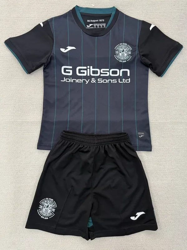25-26 Hibernian FC Third Kids Soccer Jersey
