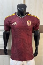 2026 Venezuela Home Player Version Soccer Jersey