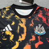 25-26 Newcastle Black Red Training shirts