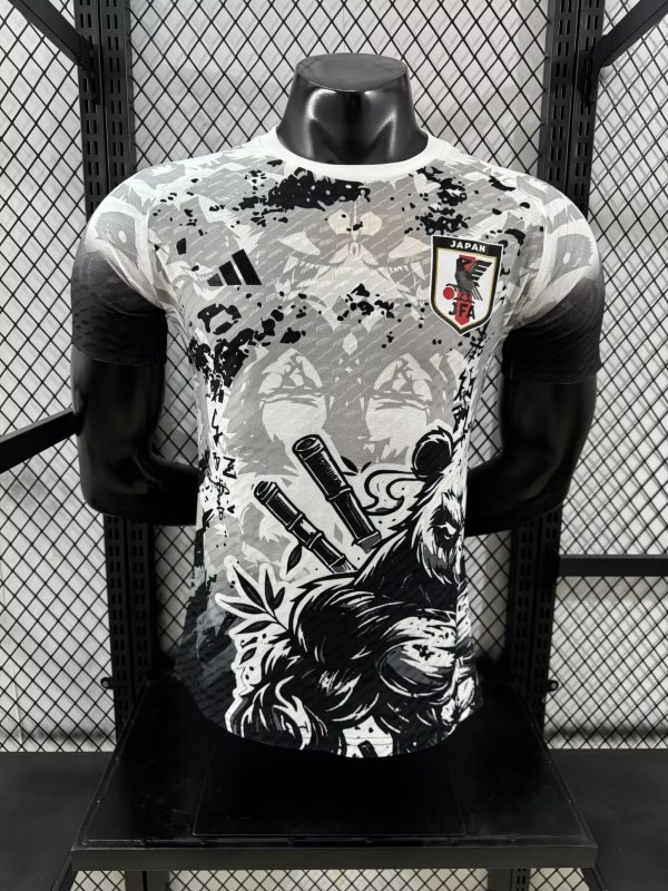 25-26 Japan Special Edition Player Version Soccer Jersey *黑白熊