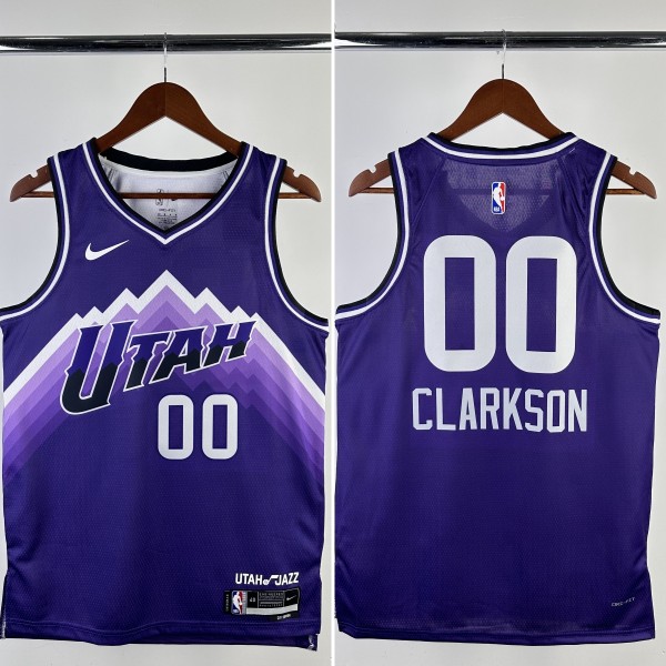 24-25 JAZZ  Top Quality Top Quality Hot Pressing NBA Jersey