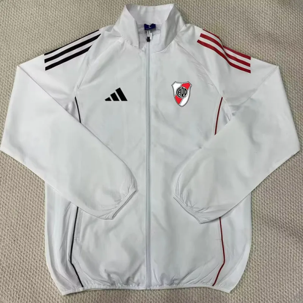 25-26 River Plate White Windbreaker