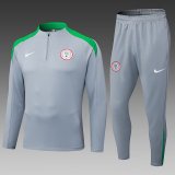 25-26 Nigeria High Quality Half Pull Tracksuit