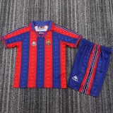 1996-1997 BAR Home Retro Kids Soccer Jersey
