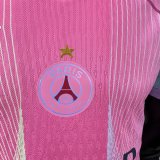 25-26 PSG Pink Special Edition Player Version Soccer Jersey 1:1 Thai Quality