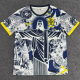 25-26 Brazil Cyan Special Edition Training shirts (黄袖边)
