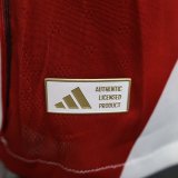 25-26 River Plate Home Player Version Soccer Jersey*带广告