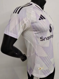 25-26 Man Utd Away Player Version Soccer Jersey