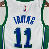 KNICKS IRVING #11 White 75th Anniversary City Edition Top Quality Hot Pressing NBA Jersey